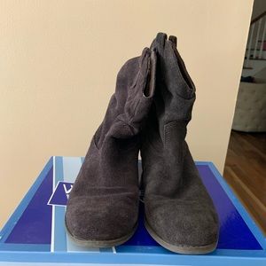 White Mountain, slamming brown/suede, size 8.5